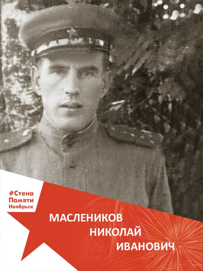  Масленников Николай Иванович